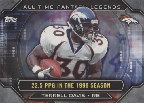 2015 Topps Terrell Davis #ATFL-TD