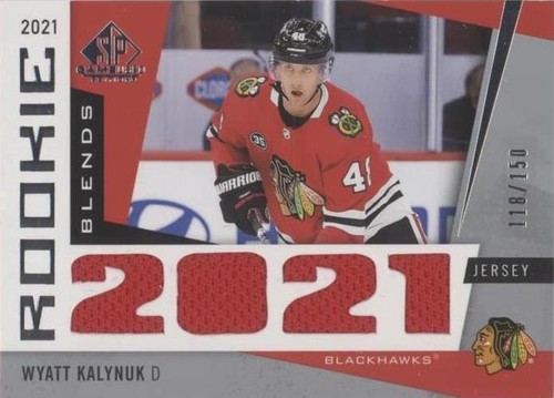 2021-22 Upper Deck SP Game Used - Wyatt Kalynuk #RB-WK