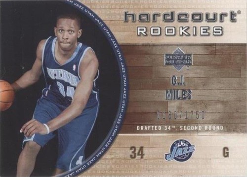 2005-06 Upper Deck Hardcourt - C.J. Miles #119