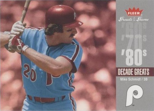 2006 Fleer Greats of the Game - Mike Schmidt #DEC-MS
