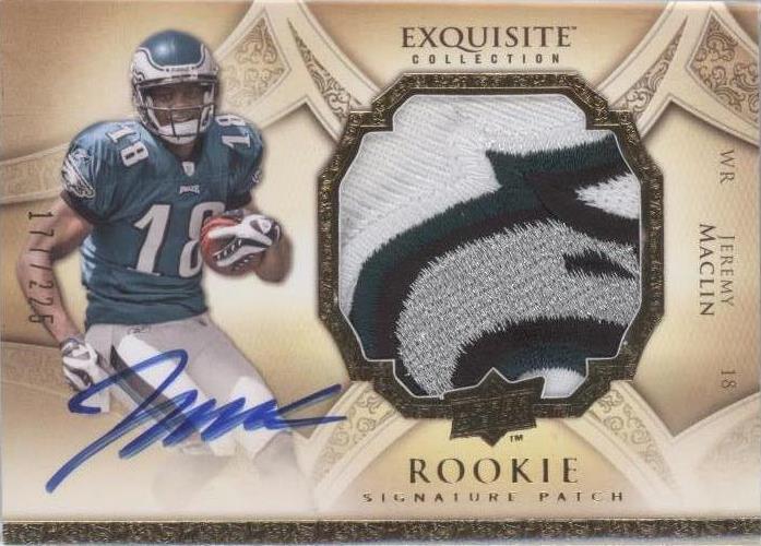 2009 Upper Deck Exquisite Collection Jeremy Maclin #161