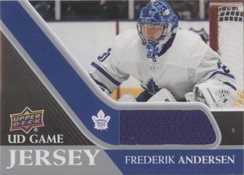 2020-21 Upper Deck - Frederik Andersen #GJ-FA