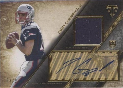 2014 Topps Triple Threads Jimmy Garoppolo #TTRAR-38