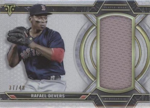 2021 Topps Triple Threads - Rafael Devers #SJR-RDE