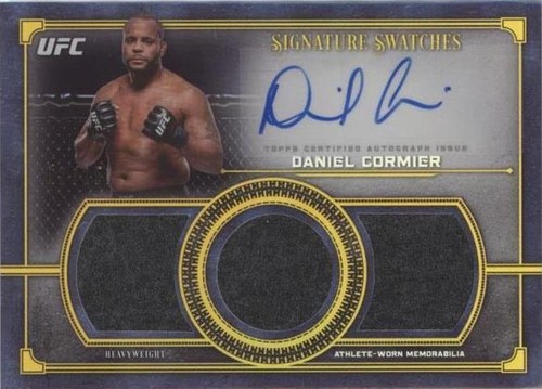 2019 Topps Museum Collection - Daniel Cormier #SSATR-DC