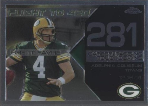2008 Topps Chrome Brett Favre #BFC-281