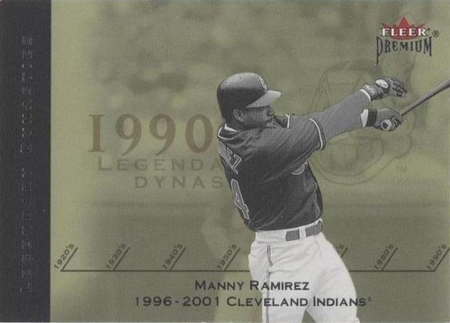 2002 Fleer Premium - Manny Ramirez #32 LD