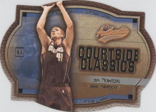 2002-03 Fleer Authentix - Dirk Nowitzki #10 CC