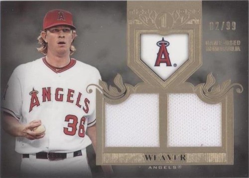2011 Topps Tier One - Jered Weaver #TSR 28