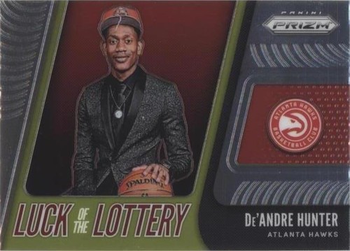 2019-20 Panini Prizm De'andre Hunter Rookie Choice Tiger