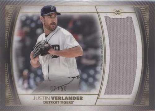 2021 Topps Definitive Collection - Justin Verlander #DJR-JV