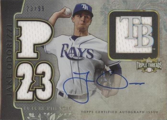 2014 Topps Triple Threads - Jake Odorizzi #145