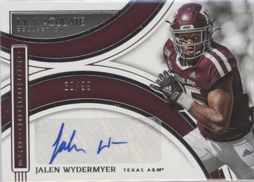 2022 Panini Immaculate Collection Collegiate Jalen Wydermyer #II-JWY