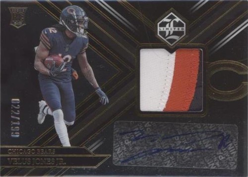 2022 Panini Limited Velus Jones Jr. #126