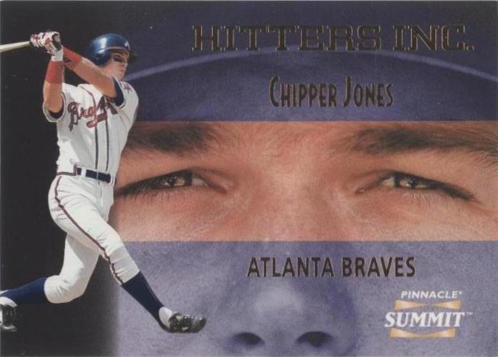 1996 Pinnacle Summit - Chipper Jones #14