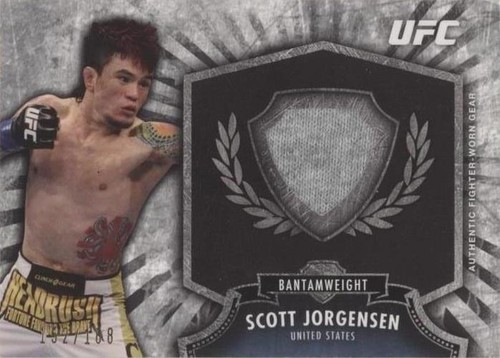 2012 Topps UFC Bloodlines - Scott Jorgensen #FR-SJ