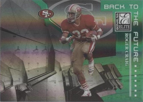2007 Donruss Elite Frank Gore Roger Craig #BTF-16