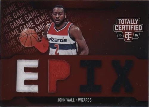 2015-16 Panini Totally Certified - John Wall #EPIX-JW2