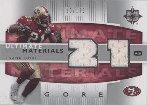 2007 Ultimate Collection Frank Gore #UM-FG