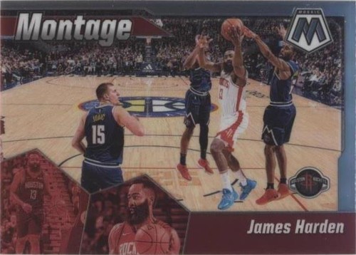 2019-20 Panini Mosaic - James Harden #25