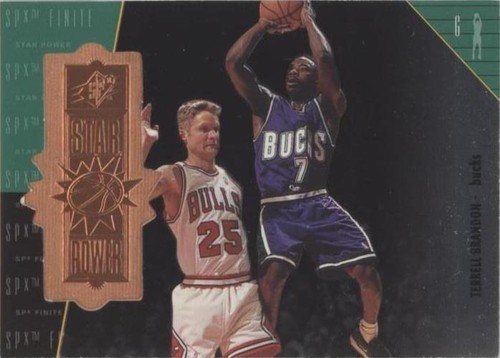1998-99 SPx Finite - Terrell Brandon #125