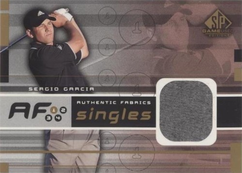 2003 SP Game Used Edition - Sergio Garcia #AF-SG