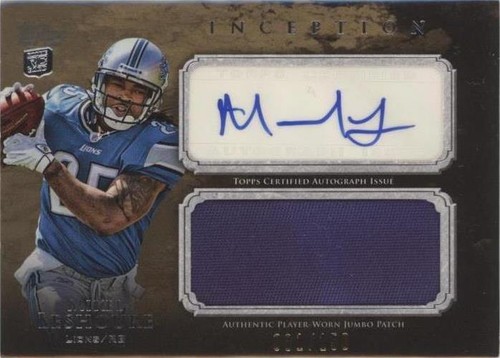 2011 Topps Inception Mikel Leshoure #AJP-ML
