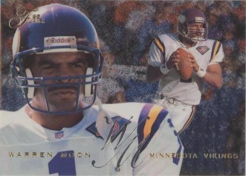 1995 Flair Warren Moon #117
