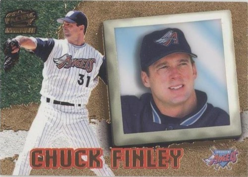 1998 Pacific Invincible - Chuck Finley #4