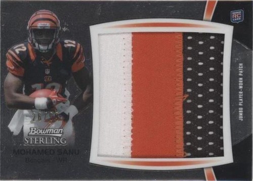 2012 Bowman Sterling Mohamed Sanu #BSJRP-MS