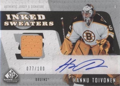 2006-07 SP Game Used Edition - Hannu Toivonen #IS-HT
