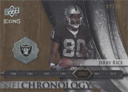2008 Upper Deck Icons Jerry Rice #CHR27