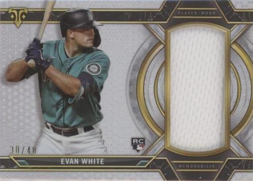 2021 Topps Triple Threads - Evan White #SJR-EW