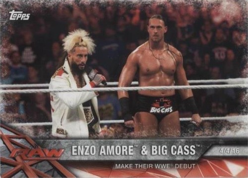 2017 Topps WWE Road to Wrestlemania - Big Cass Enzo Amore #71