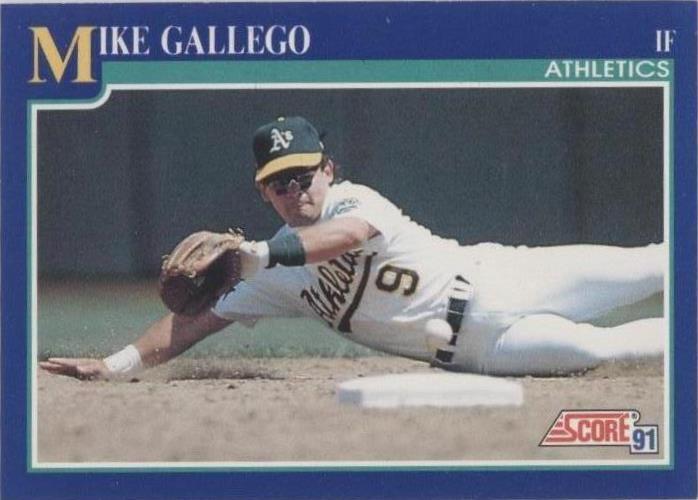 1991 Score - Mike Gallego #476