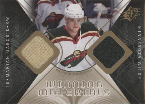 2007-08 SPx - Marian Gaborik #WM-MG