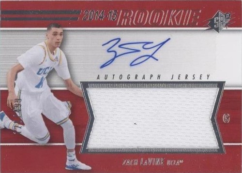 その他 2014-15 IMMACULATE ZACH LAVINE RC PATCH 2014-15 IMMACULATE ZACH LAVINE RC PATCH