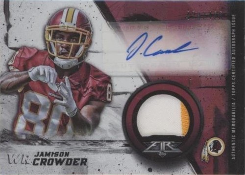 2015 Topps Fire Jamison Crowder #FRAP-JC