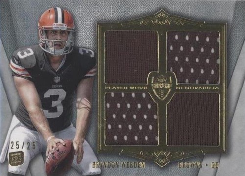 2012 Topps Supreme Brandon Weeden #SRQR-BW