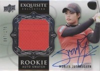 2014 Upper Deck Exquisite Collection - Moriya Jutanugarn #72