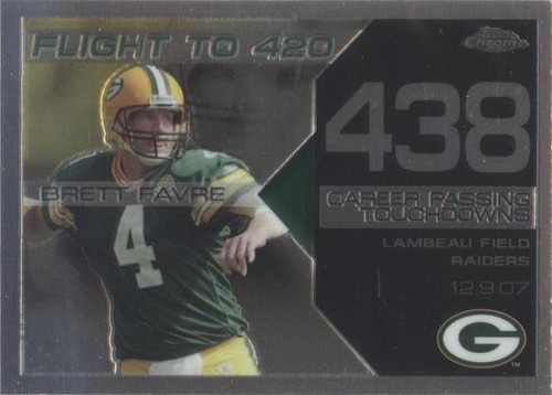 2008 Topps Chrome Brett Favre #BFC-438