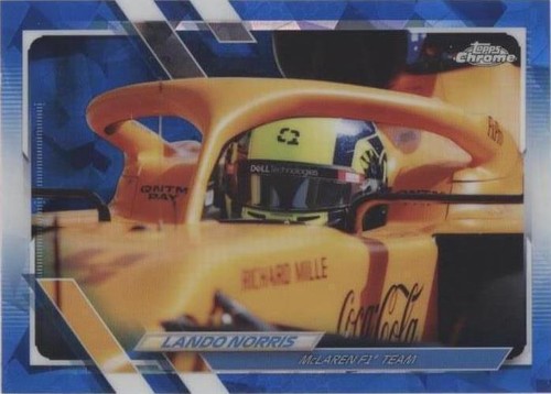 2021 Topps Chrome Sapphire Edition Formula 1 - Lando Norris #22