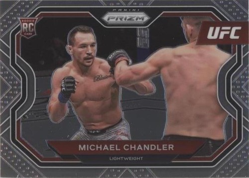 MICHAEL CHANDLER Rookie AUTO BAS BGS 2021 Panini Prizm UFC 194 ON
