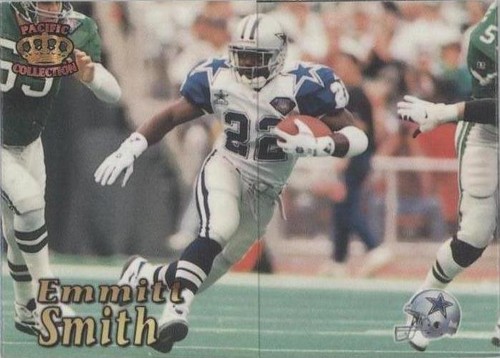 1995 Pacific Triple Folders Emmitt Smith #45