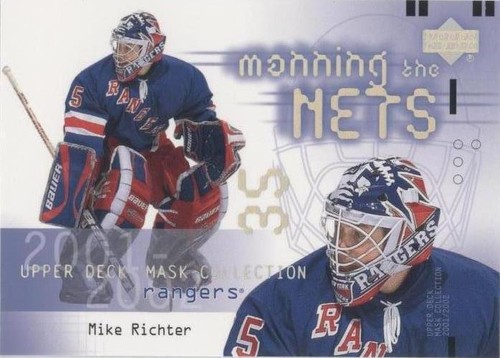2001-02 Upper Deck Mask Collection - Mike Richter #120