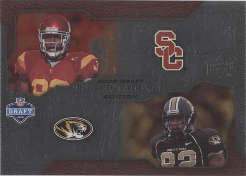 2008 Upper Deck Draft Edition Fred Davis Martin Rucker #215