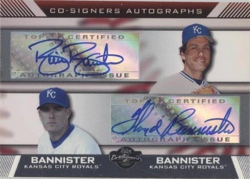 2007 Topps Co-Signers - Brian Bannister Floyd Bannister #CS-BB