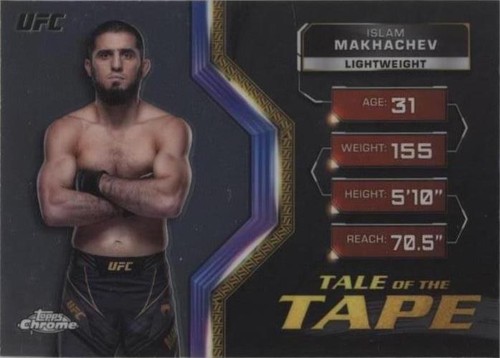 2024 Topps Chrome UFC - Islam Makhachev #TFT-10
