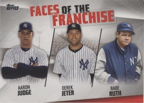 2019 Topps - Aaron Judge Babe Ruth Derek Jeter #FOF-19