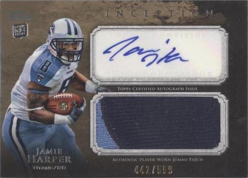 2011 Topps Inception Jamie Harper #AJP-JH